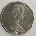 AUSTRALIA 1982 . FIFTY 50  CENTS COIN . XII COMMONWEALTH GAMES BRISBANE